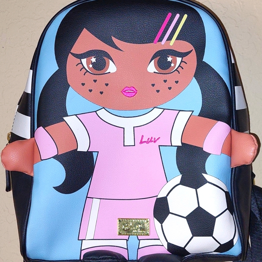 Betsey Johnson Soccer Girl Backpack